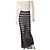 Falda larga de encaje negro transparente Alice + Olivia