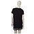 Abito mini nero con logo Dsquared2 - vista 2