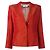 Blazer ajustado rojo Romeo Gigli Roja