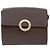 Céline Bolsa de ombro em lona Macadam CELINE em couro PVC marrom Auth 89824 - vista 13