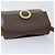 Céline Bolsa de ombro em lona Macadam CELINE em couro PVC marrom Auth 89824 - vista 6