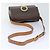Céline Bolsa de ombro em lona Macadam CELINE em couro PVC marrom Auth 89824 - vista 7