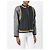 Gianni Versace Twill-Wolljacke Weiß Grau Sand - Ansicht 3