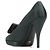 Décolleté in satin nero Lanvin - Anni 2000 - vista 3