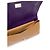 Borsa a spalla in pelle beige e viola Prada - anni 2000 Porpora Sabbia - vista 4