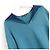 Blusa con capucha Isida de seda Loro Piana Azul Turquesa - vista 3