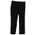 Pantalones rectos de cintura media Joseph en algodón negro