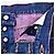 Authentic Gucci 18 AW Painted Processing Denim Blue - view 3