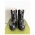 Stivaletti Gucci in pelle nera Nero - vista 3