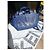 Borsa a mano Kenzo Kalifornia in pelle blu navy - vista 2