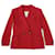 Yves Saint Laurent Rote Tweedjacke YSL Variation 1990er  - Ansicht 1