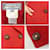 Yves Saint Laurent Rote Tweedjacke YSL Variation 1990er  - Ansicht 10