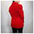 Yves Saint Laurent Rote Tweedjacke YSL Variation 1990er  - Ansicht 8