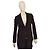 Zadig & Voltaire Vany Strass Schwarzer Glänzender Blazer S