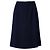 Falda midi de lana azul Krizia