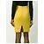 Falda de lana amarilla Thierry Mugler Amarillo - vista 4