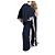 Conjunto de ceremonia Max Mara Negro Crudo Gris pardo