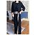 Conjunto de ceremonia Max Mara Negro Crudo Gris pardo - vista 15