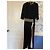 Conjunto de ceremonia Max Mara Negro Crudo Gris pardo - vista 8