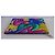 Dior Kenny Scharf Pochette aus mehrfarbigem Canvas Mehrfarben - Ansicht 8