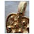 Yves Saint Laurent Pendentif coeur métal doré et strass.  - vue 4