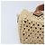 LOUIS VUITTON Nano Speedy Borsa a Mano Pelle Raffia Beige M83525 LV Auth 89904S - vista 9