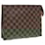 LOUIS VUITTON Damier Ebene Poche Toilette 26 Pouch N47543 LV Auth 93924  ref.1715212