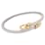 Bracciale Fred 'Force 10', oro e acciaio.  - vista 4