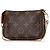 Borsa a Spalla Pochette Accessoires Vivienne Natale Mini Monogramma Marrone Louis Vuitton - vista 2