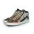 Golden Goose, sneakers alte glitter Marrone Argento