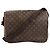 Borsa a tracolla Abbesses in tela Monogram Louis Vuitton M45257 Marrone