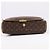 Borsa a tracolla Abbesses in tela Monogram Louis Vuitton M45257 Marrone - vista 8