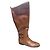 Autre Marque Bottes d'équitation Heyraud en cuir marron