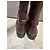 Autre Marque Bottes d'équitation Heyraud en cuir marron - vue 4