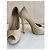 Marmont Gucci Lederpumps Beige - Ansicht 3