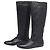 Marmont Botas negras de cuero hasta la rodilla Gucci Negro