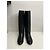 Marmont Botas negras de cuero hasta la rodilla Gucci Negro - vista 2