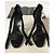 Marmont Sandales Gucci avec accents en satin et nœud Noir - vue 2