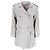 Timeless Abrigo de tweed de doble botonadura Chanel en lana blanca