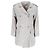 Timeless Abrigo de tweed de doble botonadura Chanel en lana blanca - vista 6