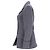 Timeless Chanel Double-Breasted Jacket in Grey Wool Black - view 2