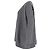Suéter oversized de cuello en V de lana gris de Prada - vista 2