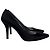 Décolleté a punta Stuart Weitzman in raso nero