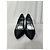 Décolleté a punta Stuart Weitzman in raso nero - vista 8