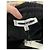 Shorts Mini Swallow Dart in cotone nero di McQ di Alexander McQueen - vista 6