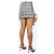 Isabel Marant Falda mini de cuadros grises - talla UK 12 - vista 3