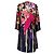 Autre Marque Vestido midi de seda Creton Multicolor - vista 4