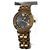 Reloj Versace de acero dorado