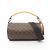 Borsa Soft Polochon MM Louis Vuitton Marrone Arancione Monogramma - vista 2