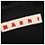 Marni Schwarzer Nylon-Rucksack - Ansicht 5